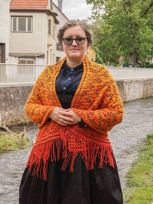 Darova shawl filet crochet pattern-2