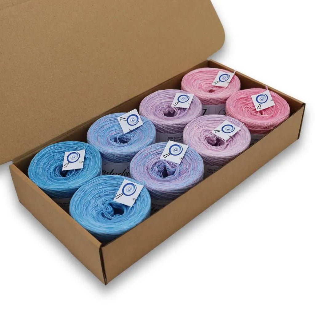 Bobbel Color Gradient, Wunderkiste 3-ply, 2,000m