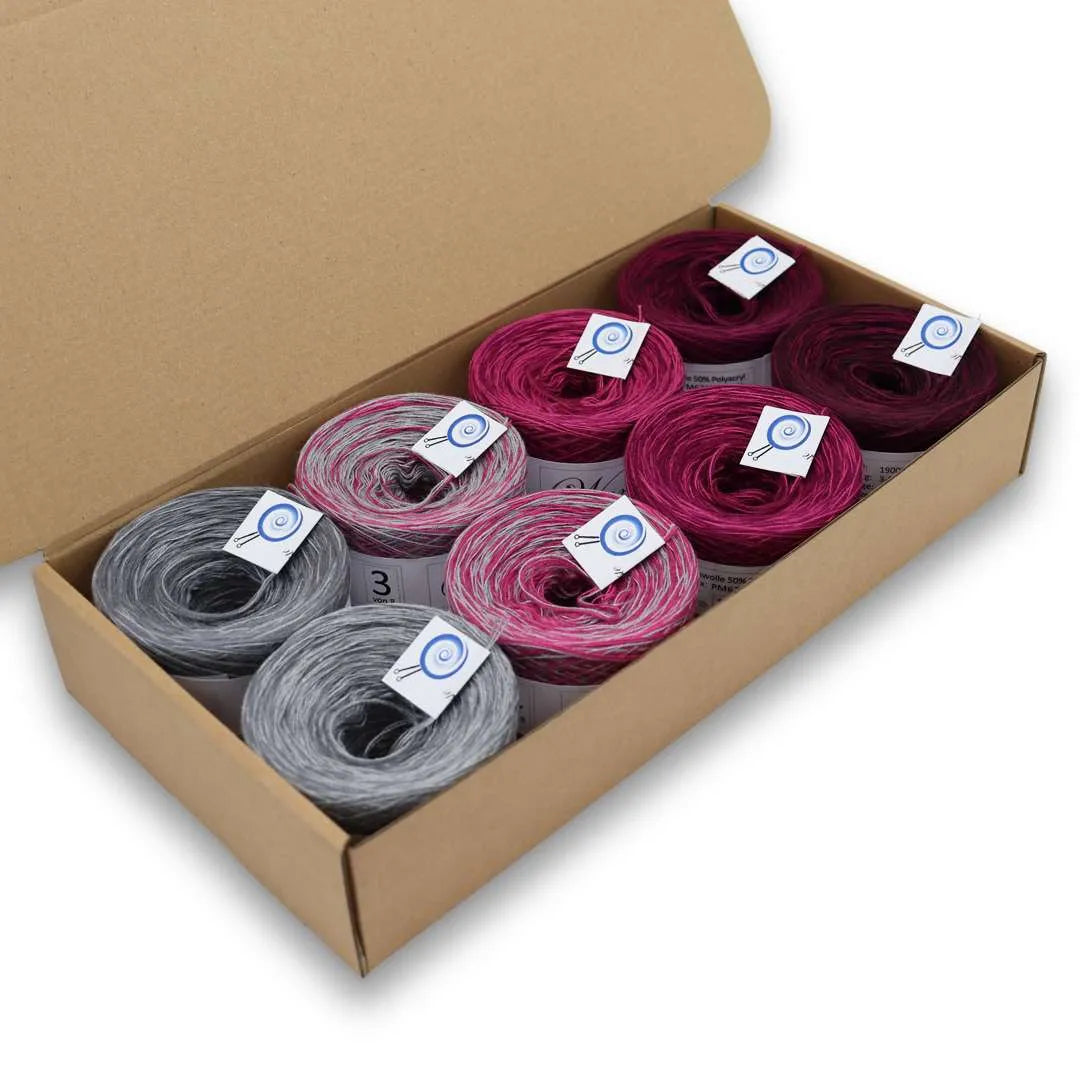 Bobbel Color Gradient, Wunderkiste 3-ply, 2,000m