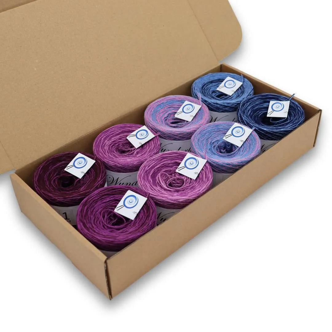 Bobbel Color Gradient, Wunderkiste 3-ply, 2,000m