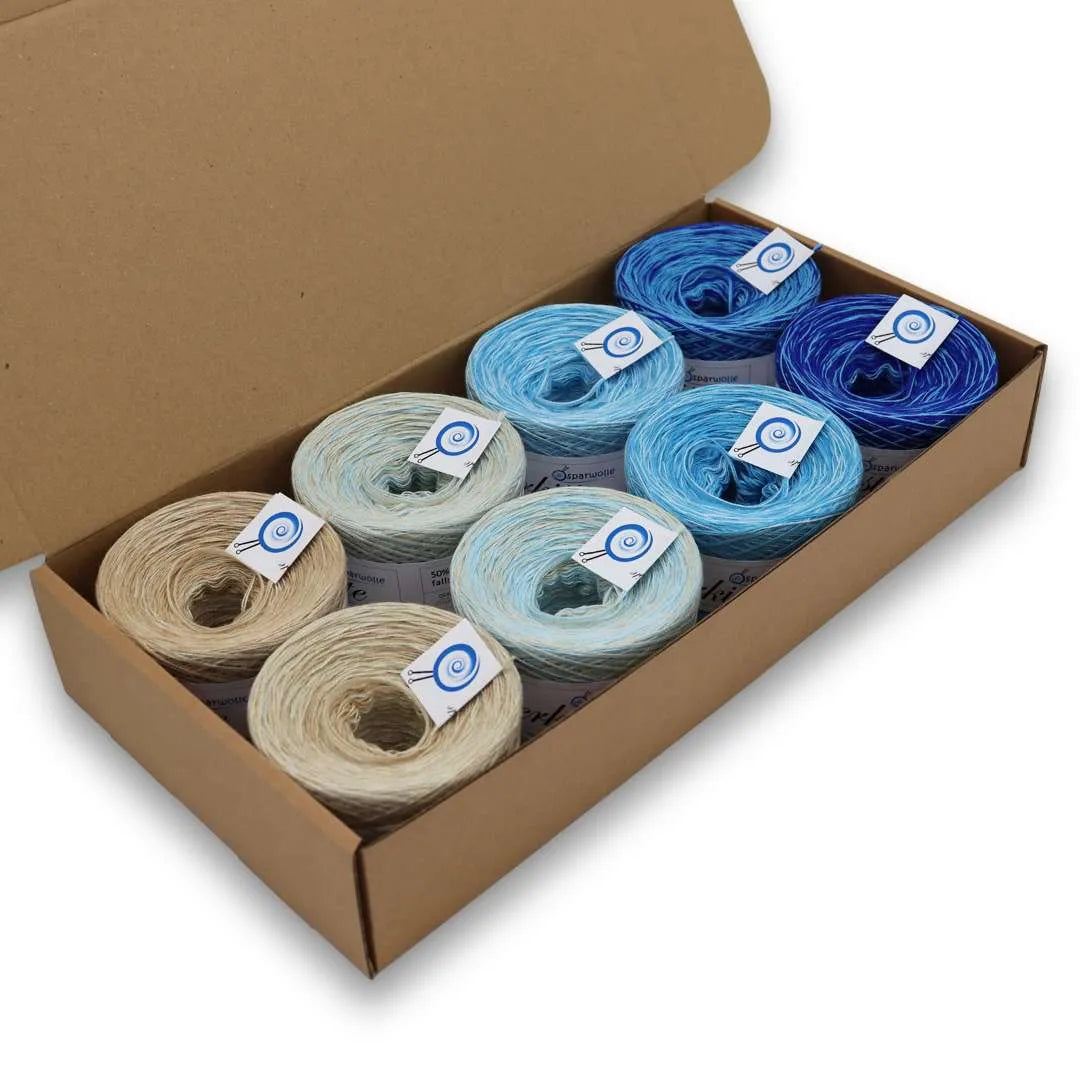 Bobbel Color Gradient, Wunderkiste 3-ply, 2,000m