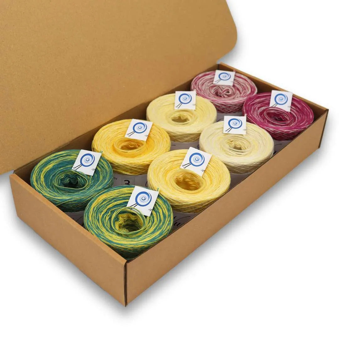 Bobbel Color Gradient, Wunderkiste 3-ply, 2,000m