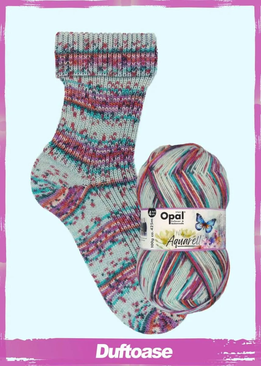 Opal Sock Yarn, Watercolor