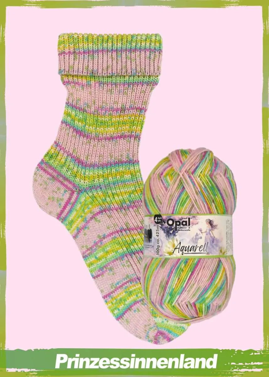 Opal Sock Yarn, Watercolor