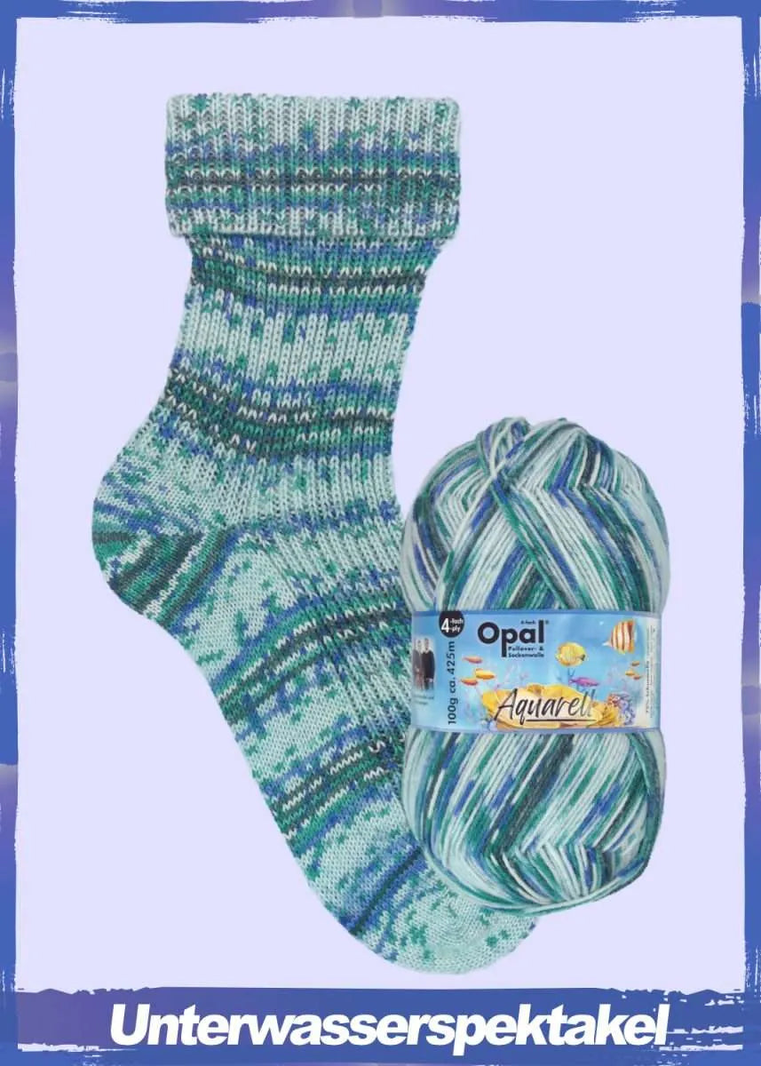 Opal Sock Yarn, Watercolor
