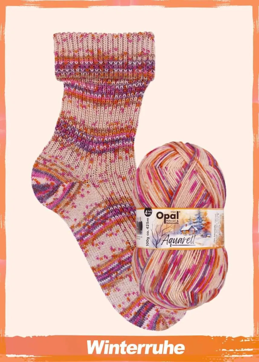 Opal Sock Yarn, Watercolor