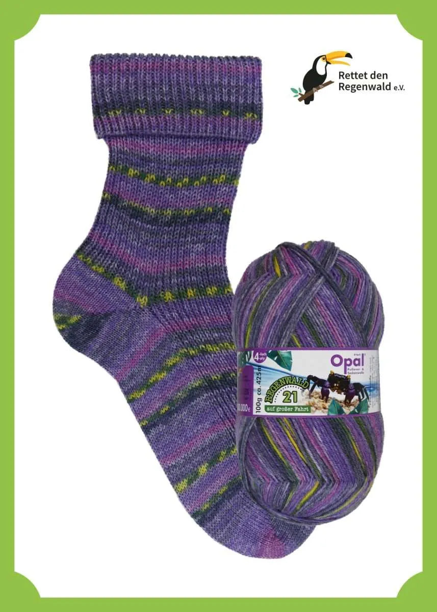 Opal Rainforest 21 6-ply Sock Yarn