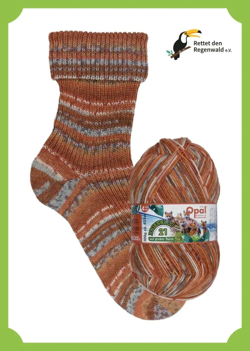 Opal Rainforest 21 6-ply Sock Yarn