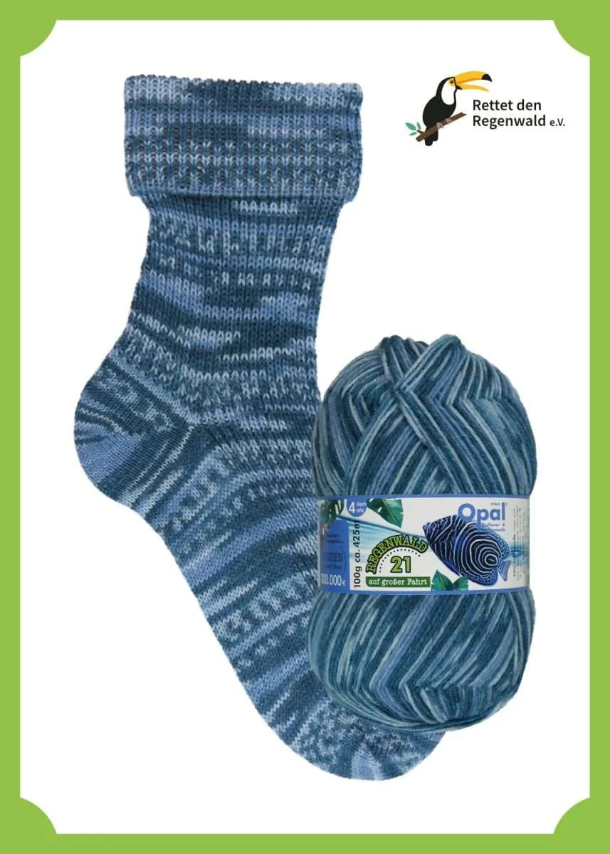 Opal Rainforest 21 6-ply Sock Yarn