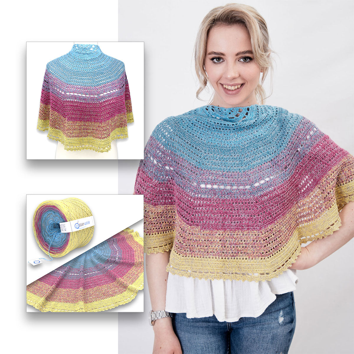 Gradient Cake Yarn, Normal