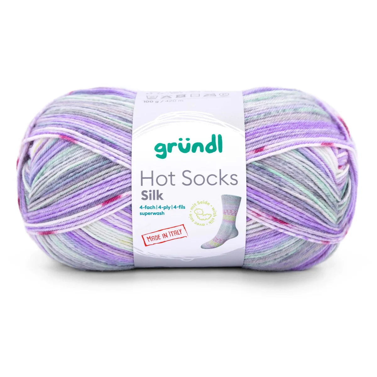 Gründl Hot Socks Silk Sock Yarn