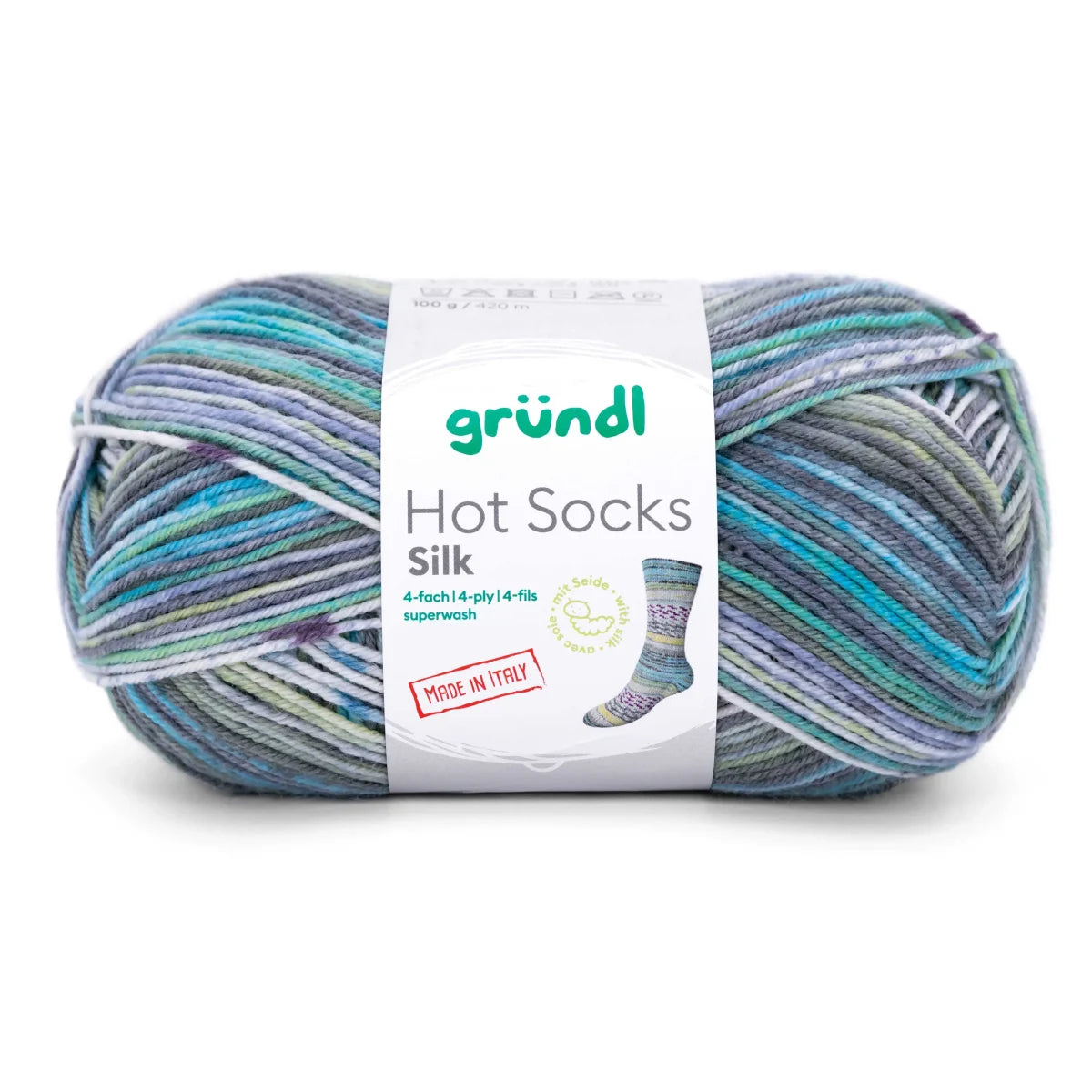Gründl Hot Socks Silk Sock Yarn