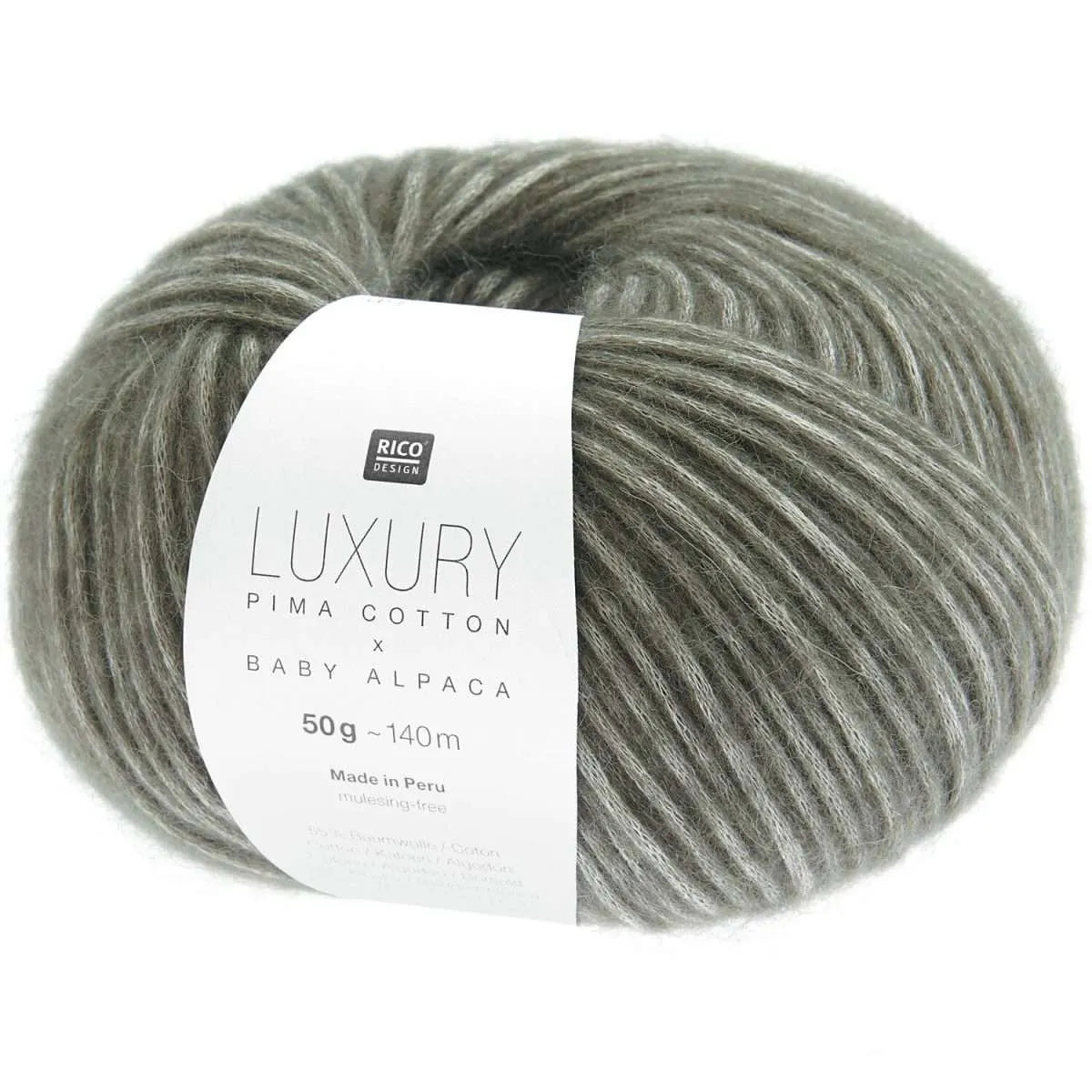 Rico Design Luxury Pima Cotton x Baby Alpaca