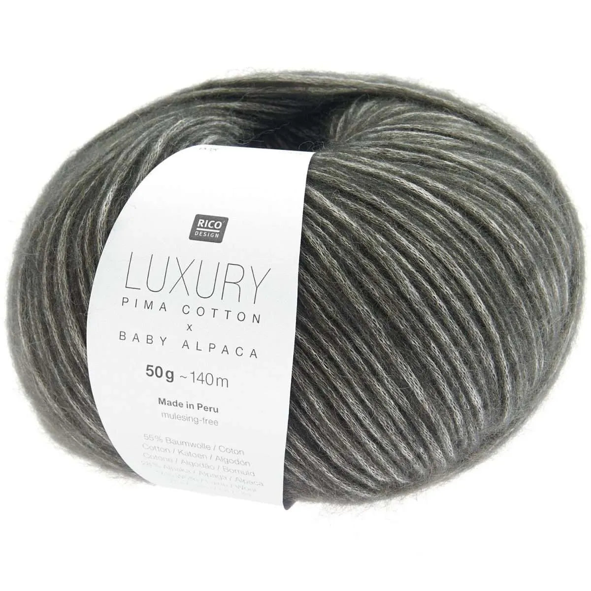 Rico Design Luxury Pima Cotton x Baby Alpaca