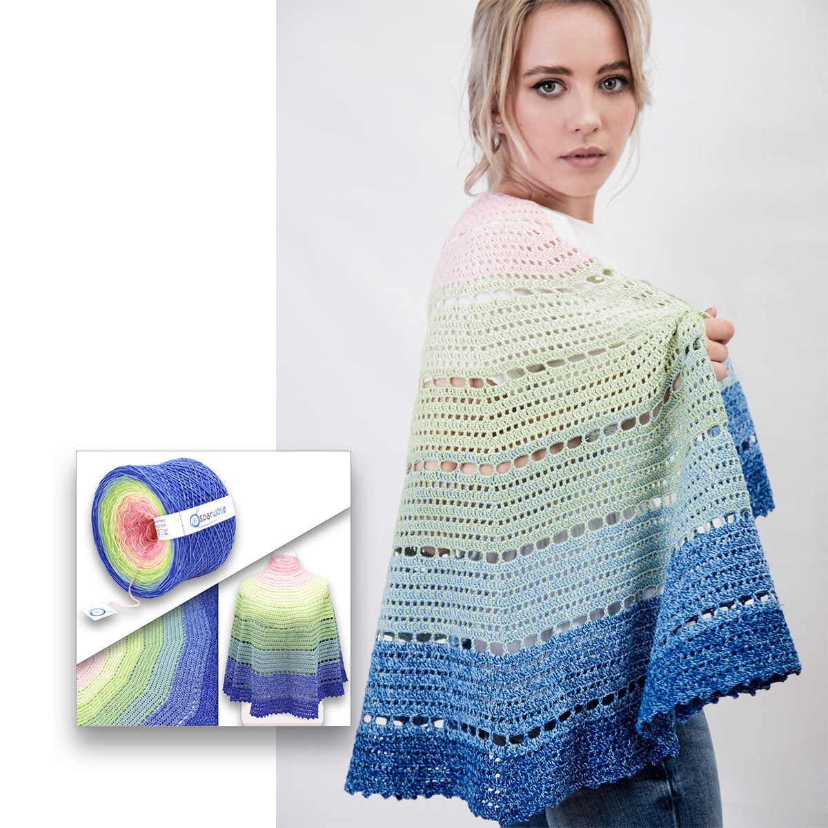 Gradient Cake Yarn, Normal