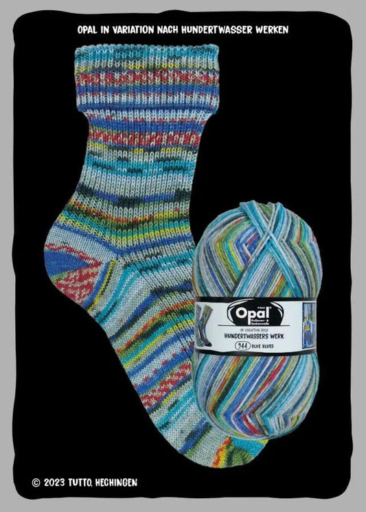 Opal Sockenwolle, Hundertwasser Opal