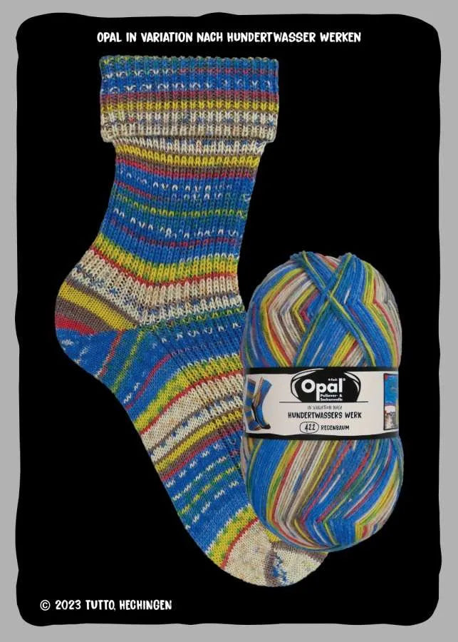 Opal Sockenwolle, Hundertwasser
