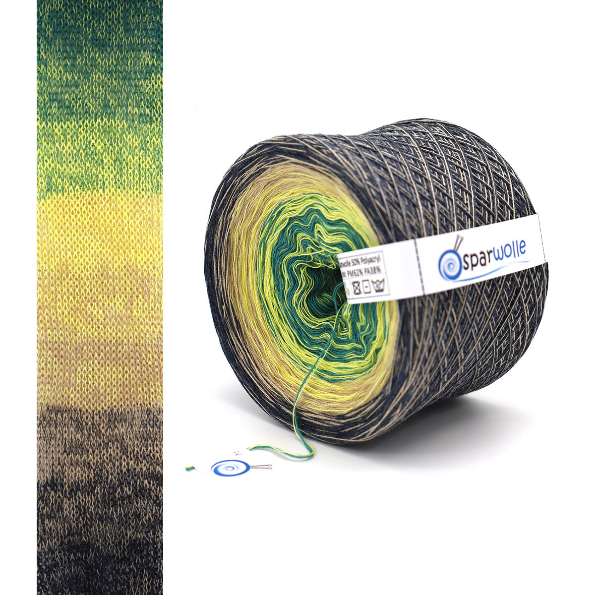 Gradient Cake Yarn, Normal