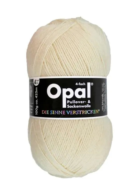 Opal Sockenwolle, uni 4-fädig