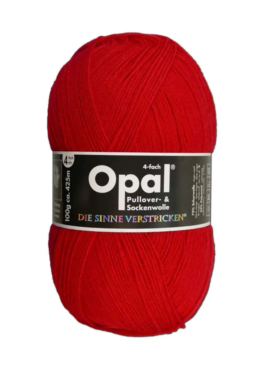 Opal Sockenwolle, uni 4-fädig