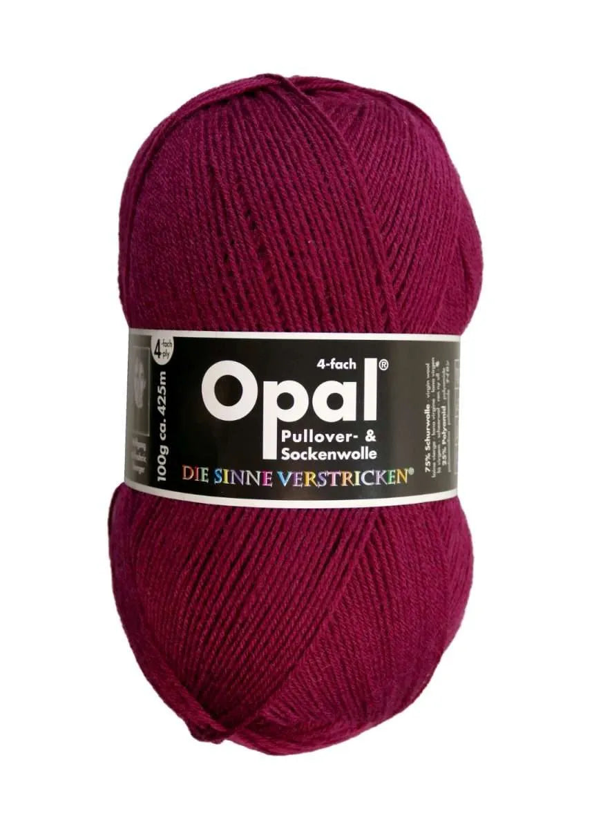 Opal Sockenwolle, uni 4-fädig