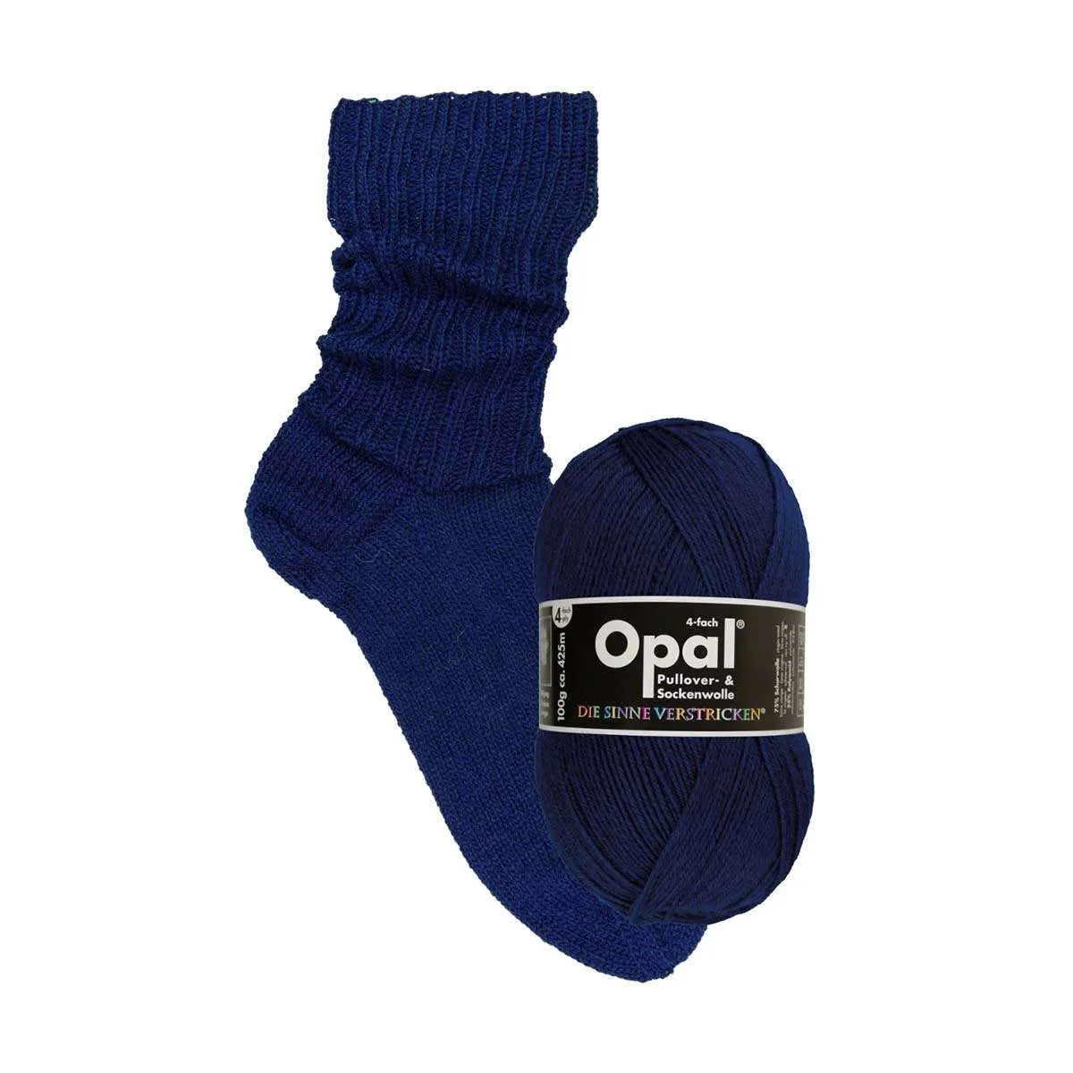 Opal Sockenwolle, uni 4-fädig