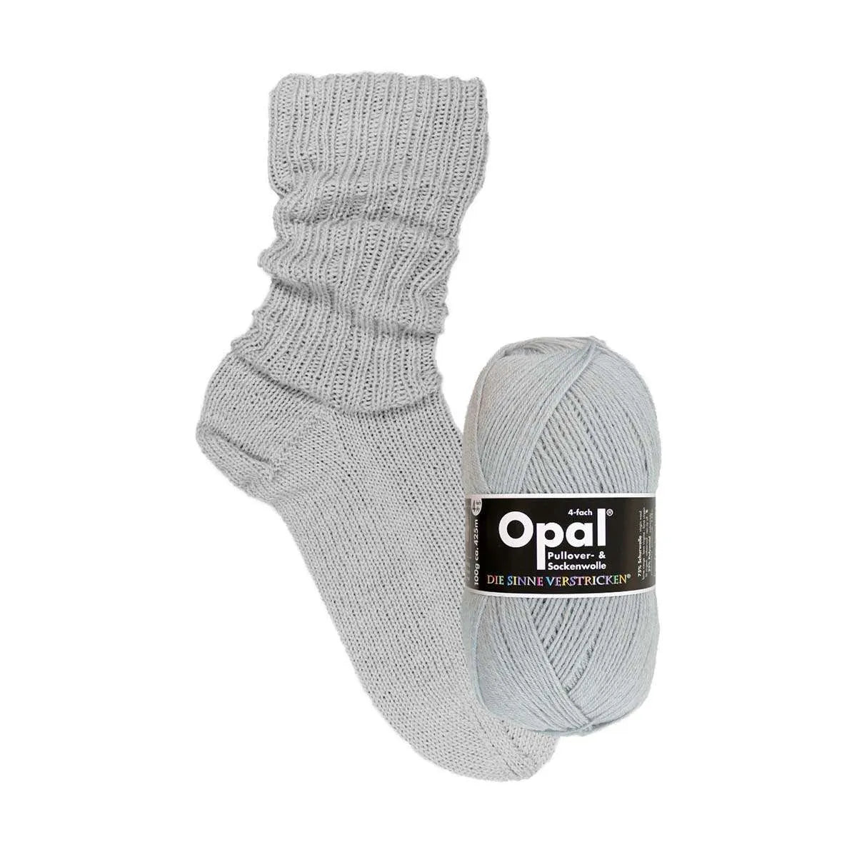 Opal Sockenwolle, uni 4-fädig