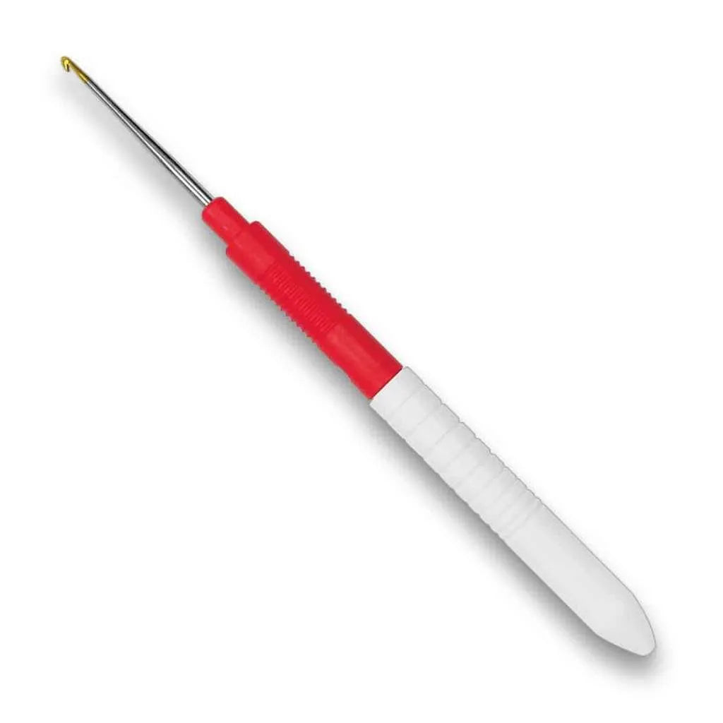 [113-7-0,5mm] Addi Garnhäkelnadeln, mit Griff 13 cm (0,50 mm)