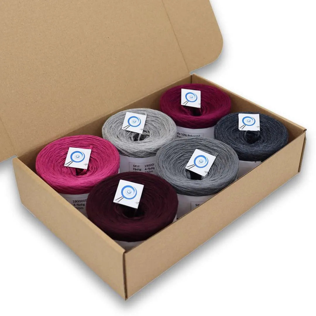 Knitting Kit Jolie – Surprise Box Jolie 50% Cotton 4-ply, 1,500m