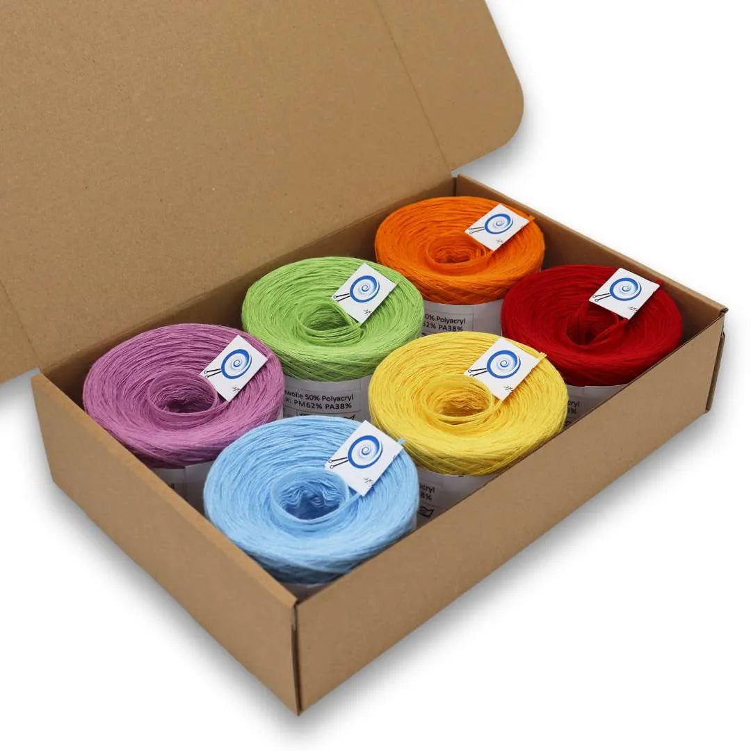 Knitting Kit Jolie – Surprise Box Jolie 50% Cotton 4-ply, 1,500m