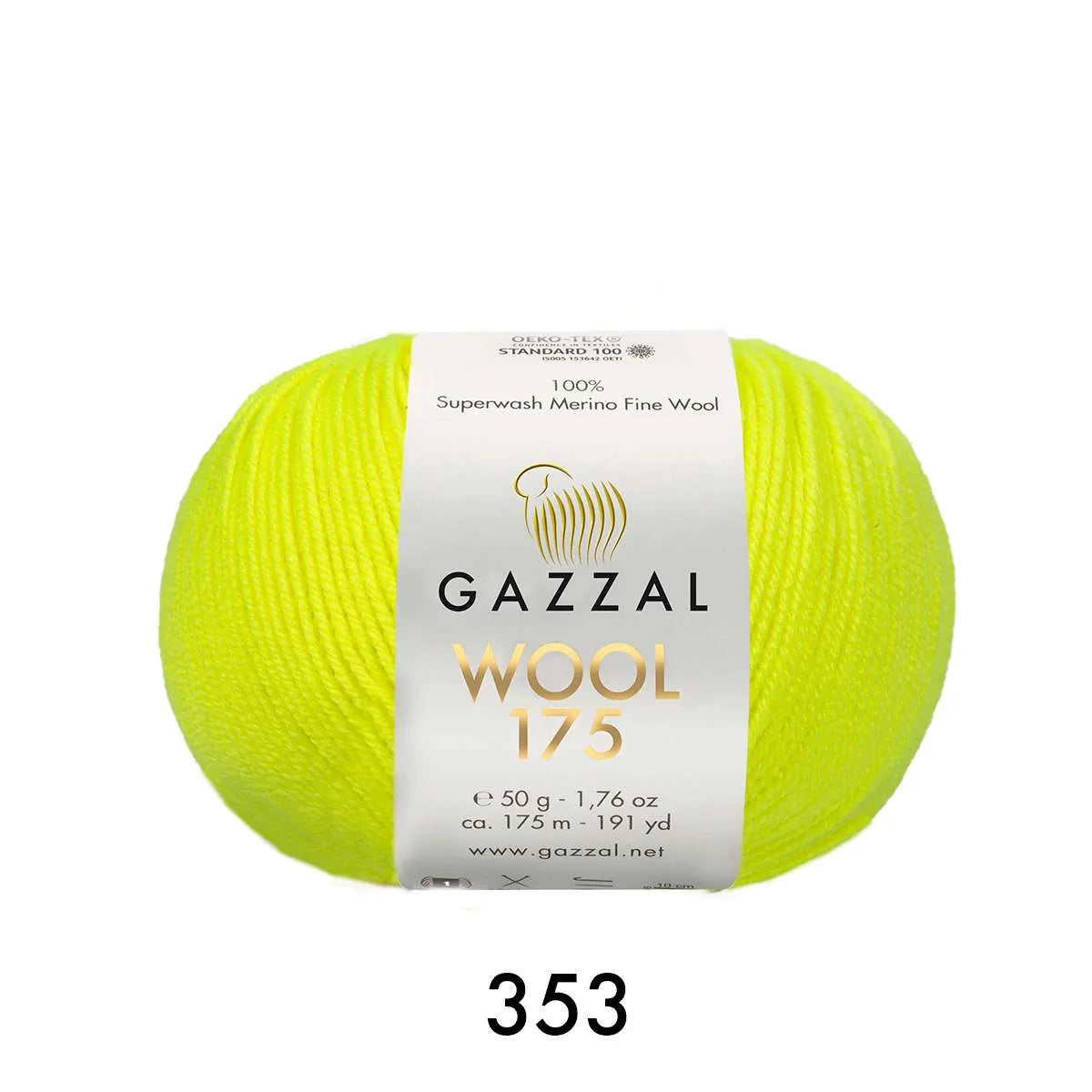 Gazzal Merino Extra Fine, Wool 175