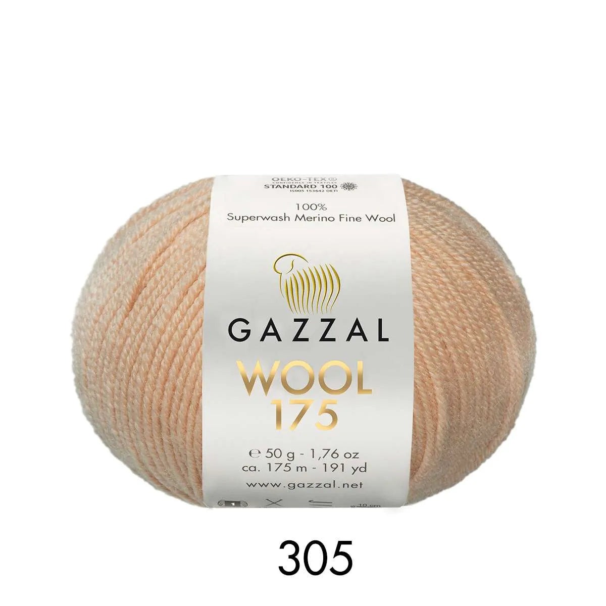 Gazzal Merino Extra Fine, Wool 175