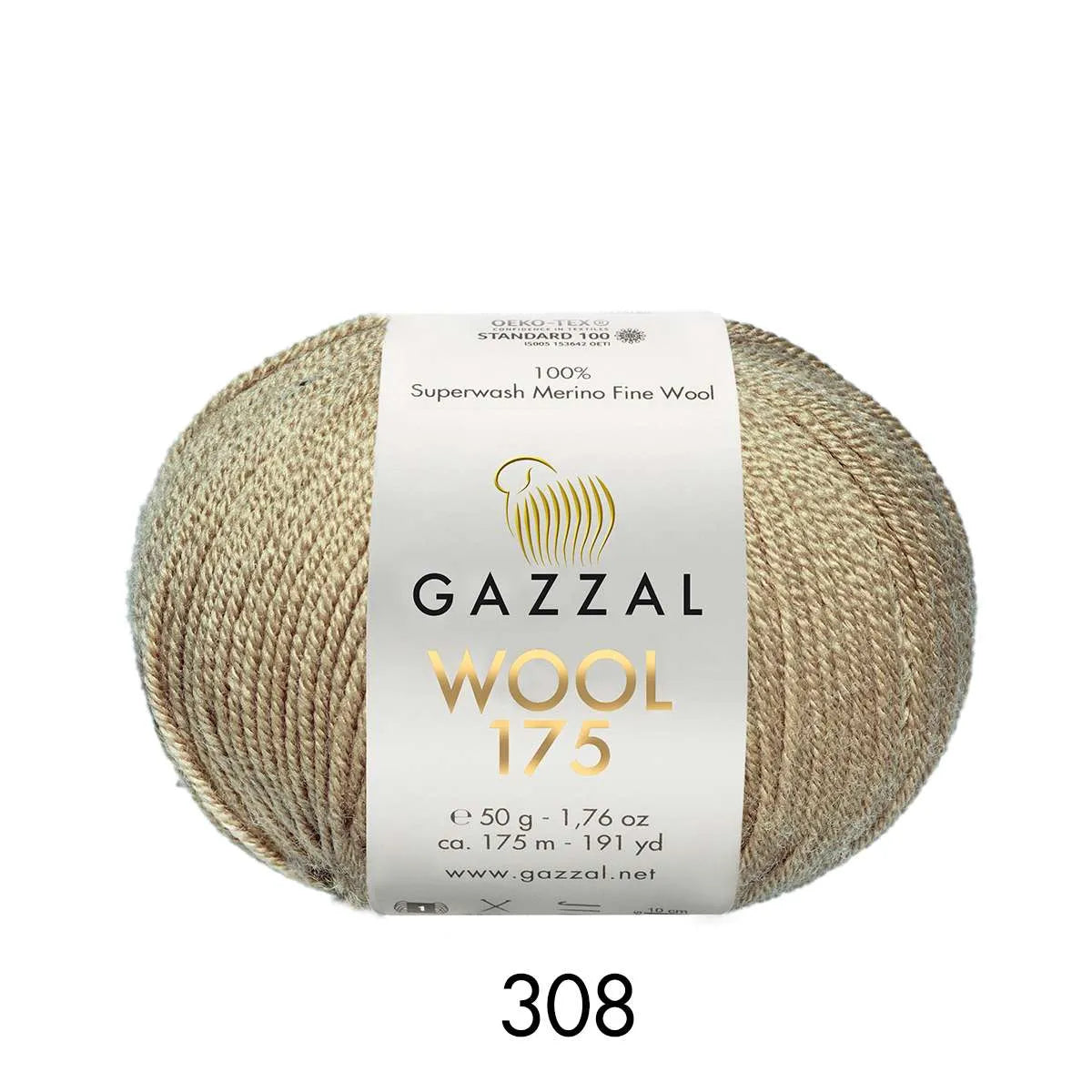 Gazzal Merino Extra Fine, Wool 175