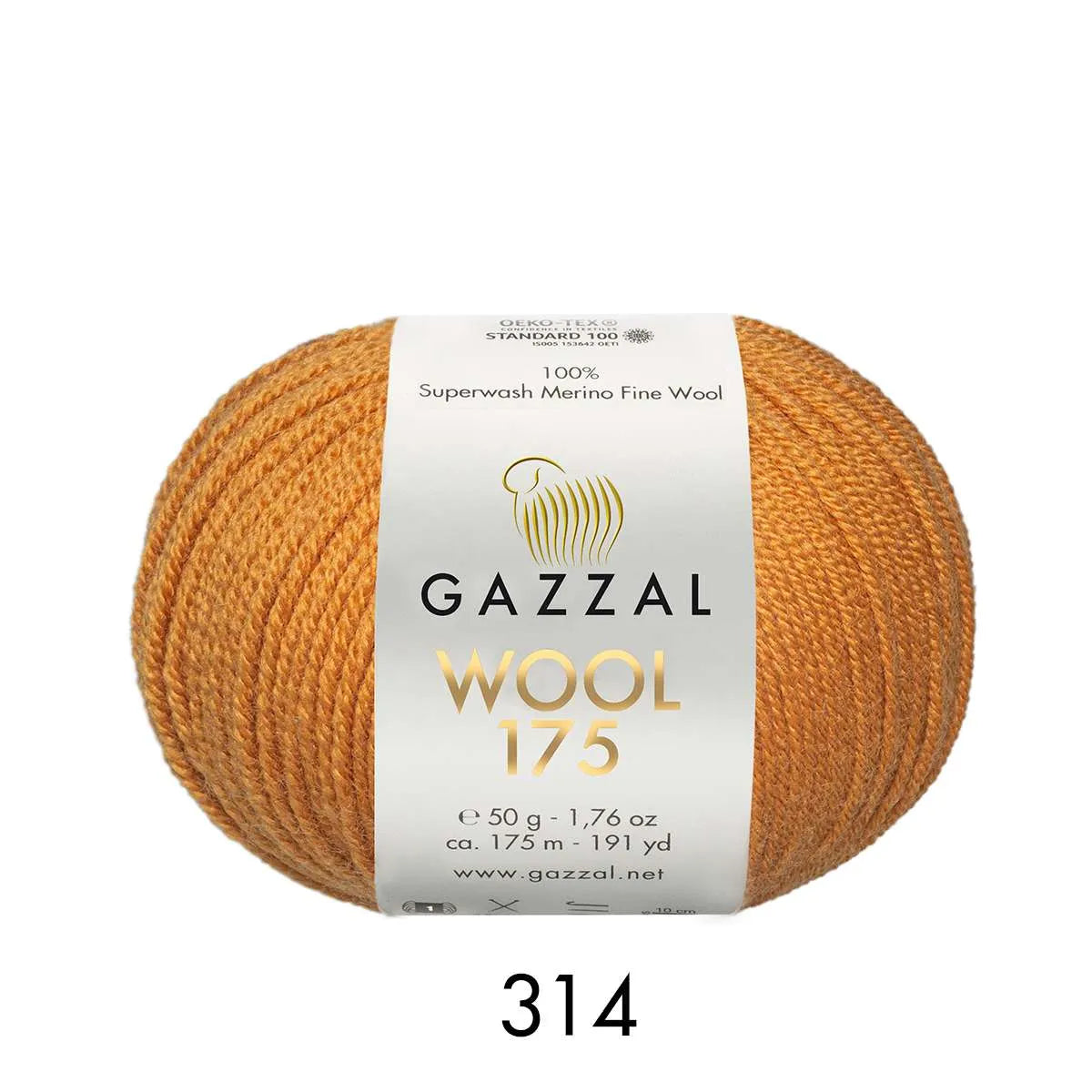Gazzal Merino Extra Fine, Wool 175