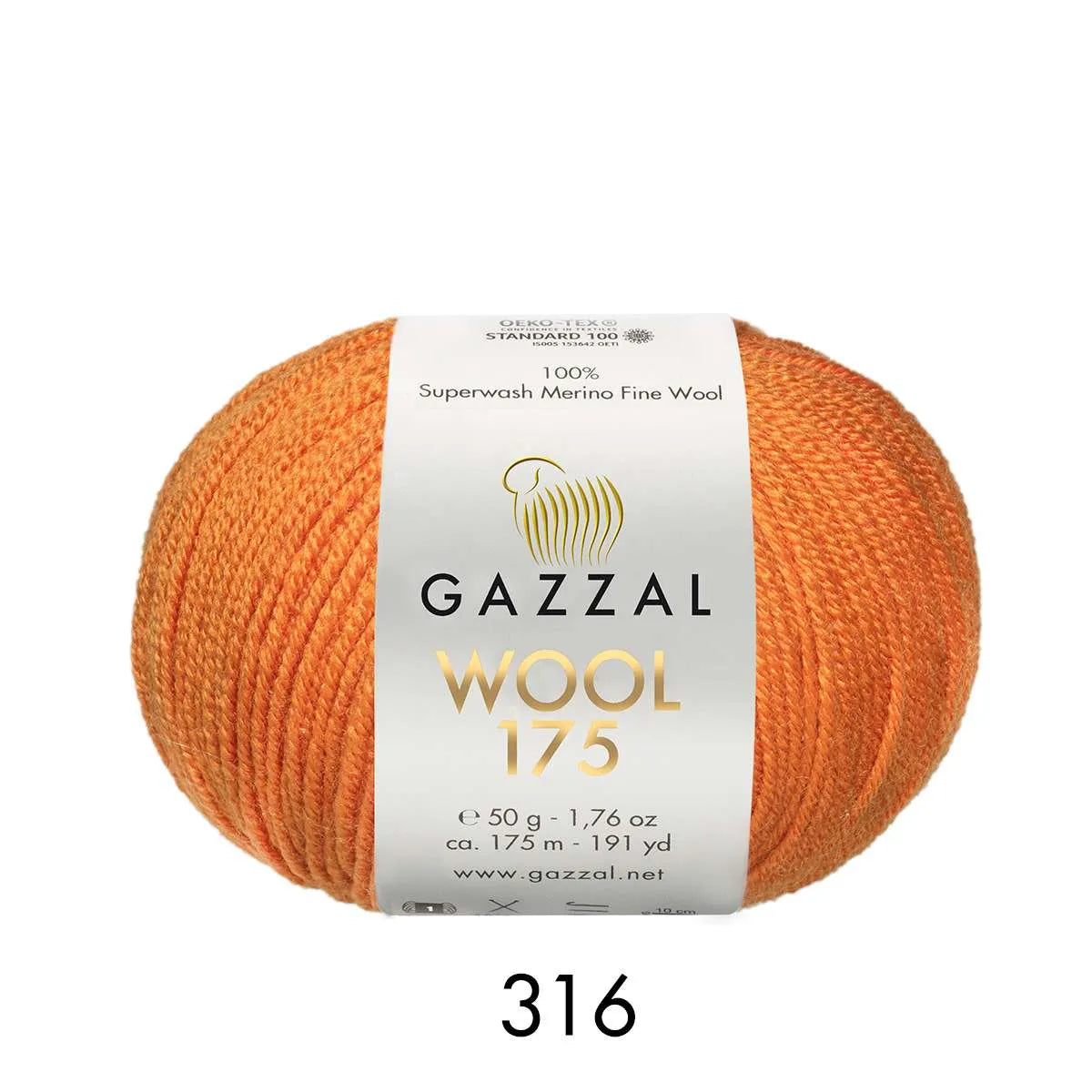 Gazzal Merino Extra Fine, Wool 175