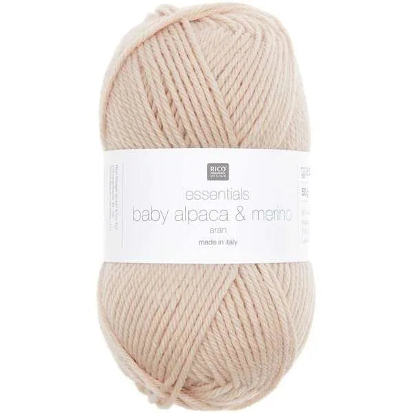 Rico Design Alpaca Wool, Essentials Baby Alpaca and Merino Aran
