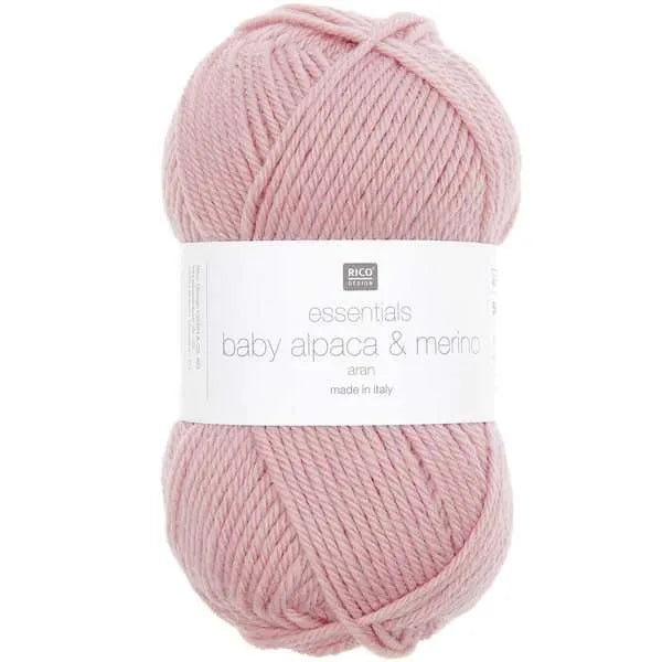 Rico Design Alpaca Wool, Essentials Baby Alpaca and Merino Aran