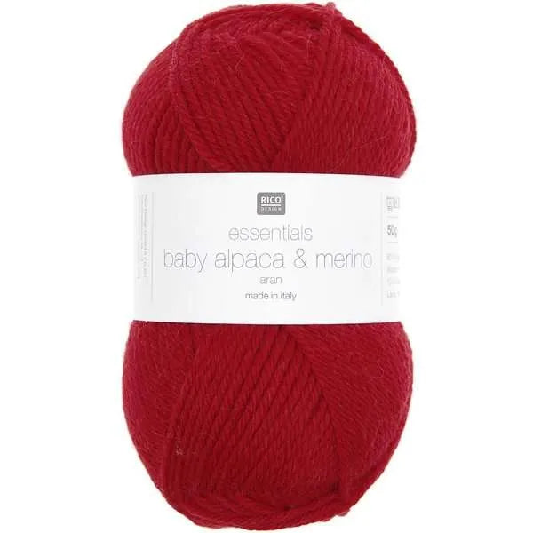 Rico Design Alpaca Wool, Essentials Baby Alpaca and Merino Aran