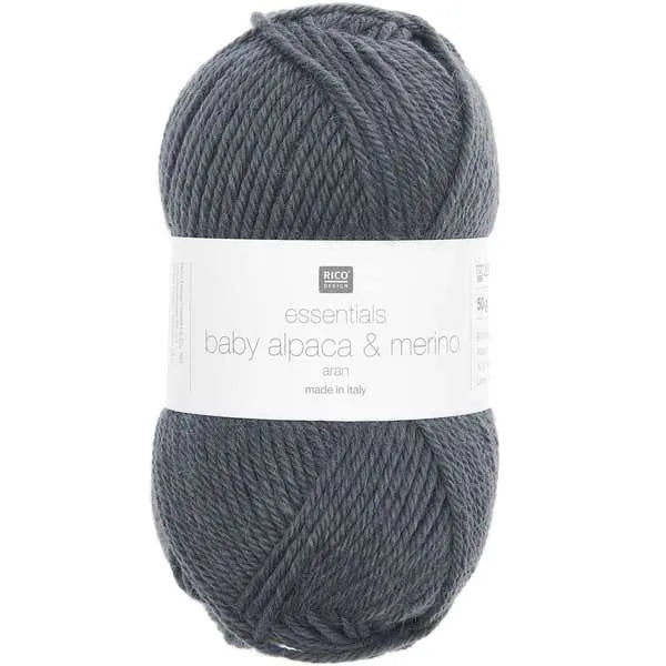 Rico Design Alpaca Wool, Essentials Baby Alpaca and Merino Aran