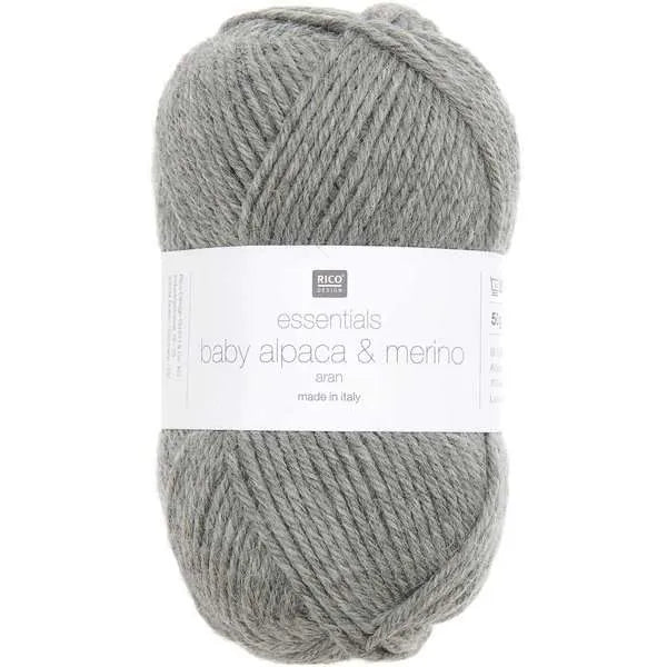 Rico Design Alpaca Wool, Essentials Baby Alpaca and Merino Aran