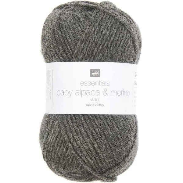 Rico Design Alpaca Wool, Essentials Baby Alpaca and Merino Aran