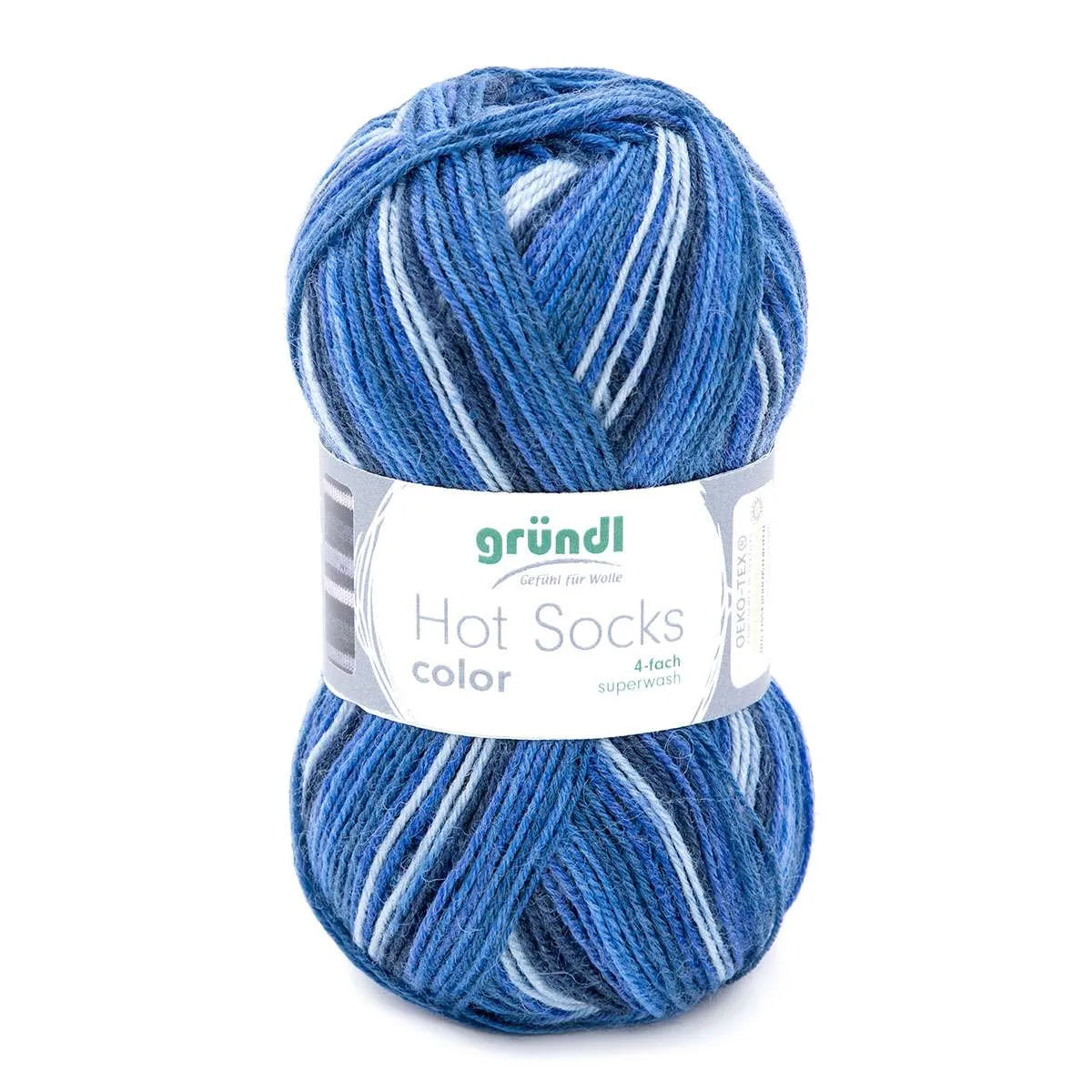 Gründl Sock Yarn, Hot Socks color