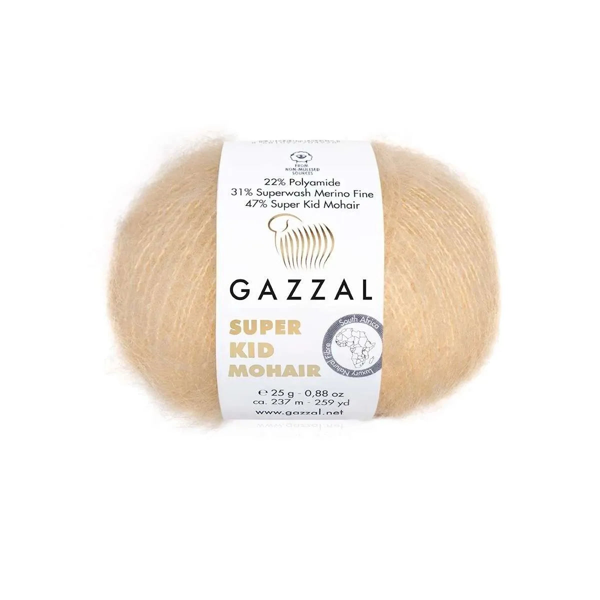 Gazzal Super Kid Mohair Mohair Wool