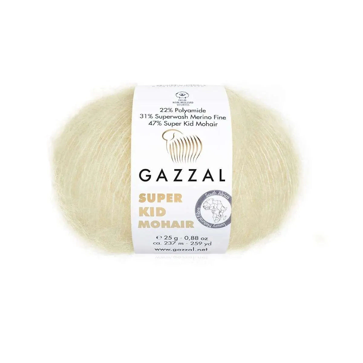 Gazzal Super Kid Mohair Mohair Wool