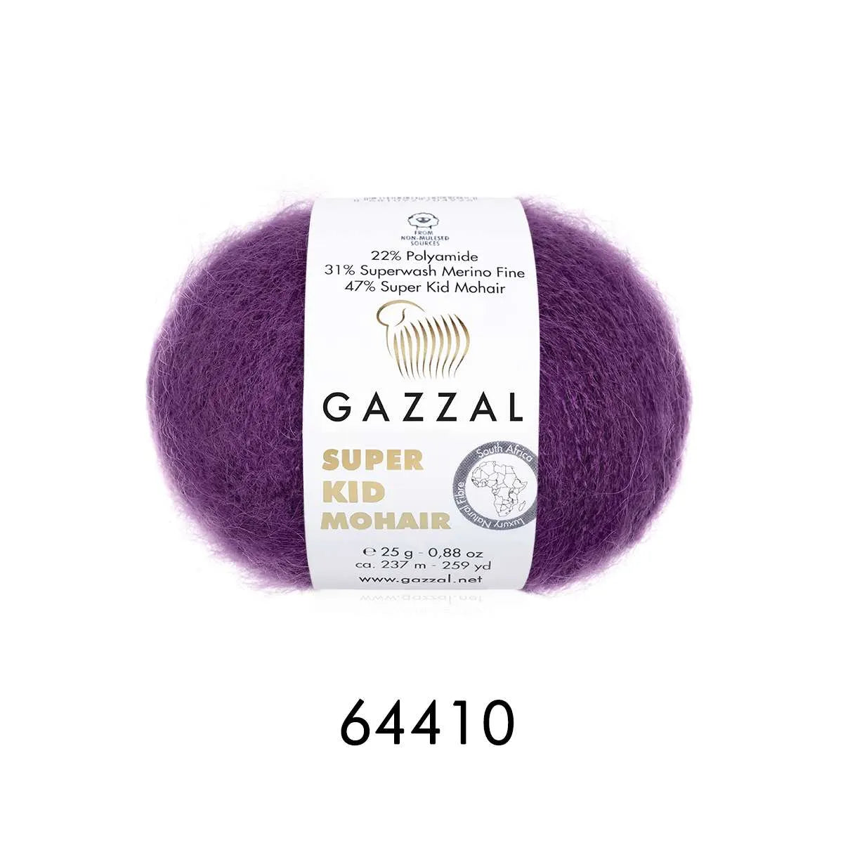 Gazzal Super Kid Mohair Mohair Wool