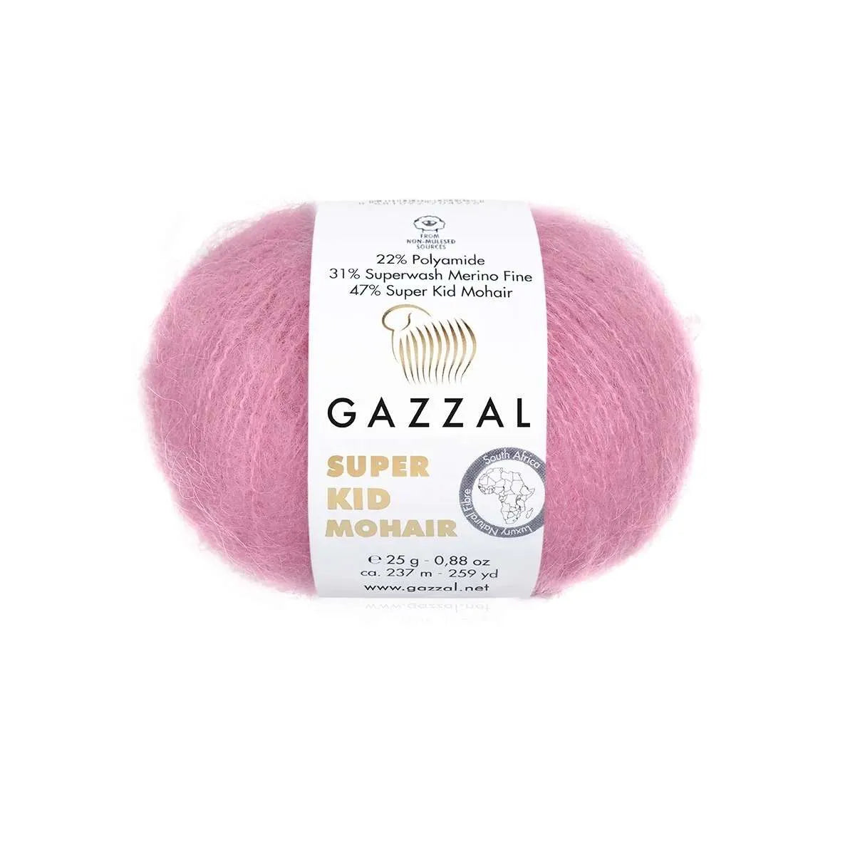 Gazzal Super Kid Mohair Mohair Wool