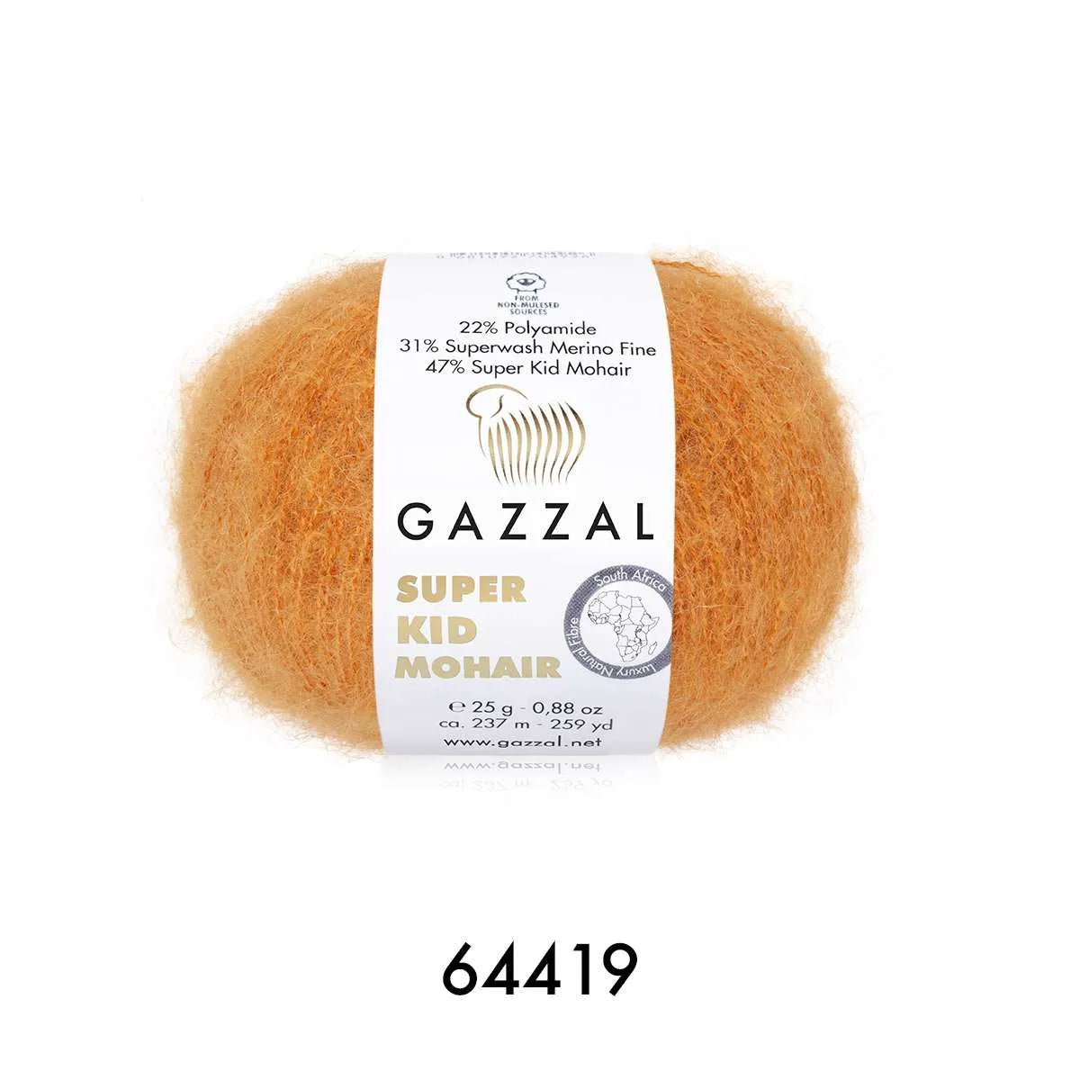 Gazzal Super Kid Mohair Mohair Wool