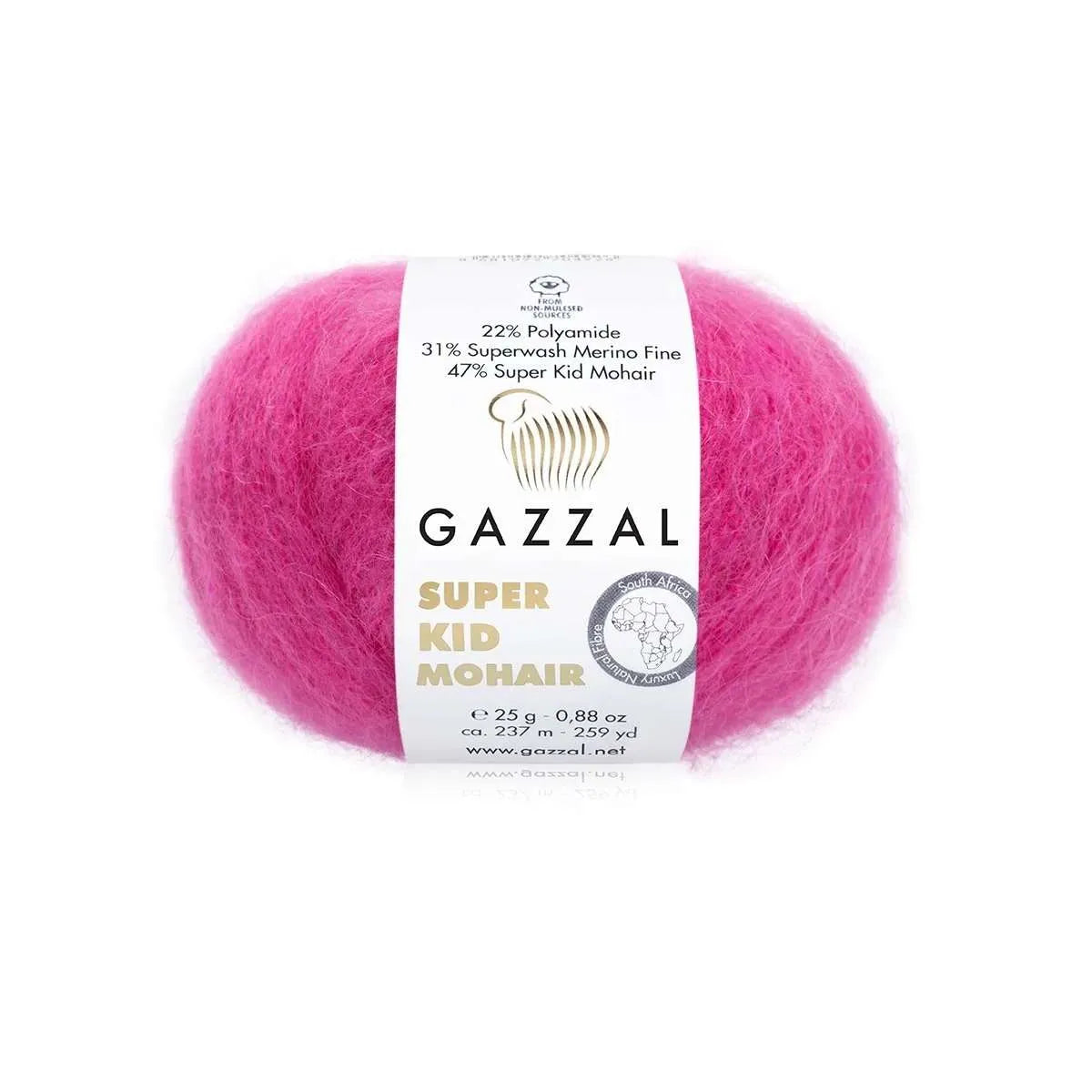 Gazzal Super Kid Mohair Mohair Wool