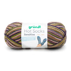 Gründl Sock Yarn with Cotton, Hot Socks Sensitive