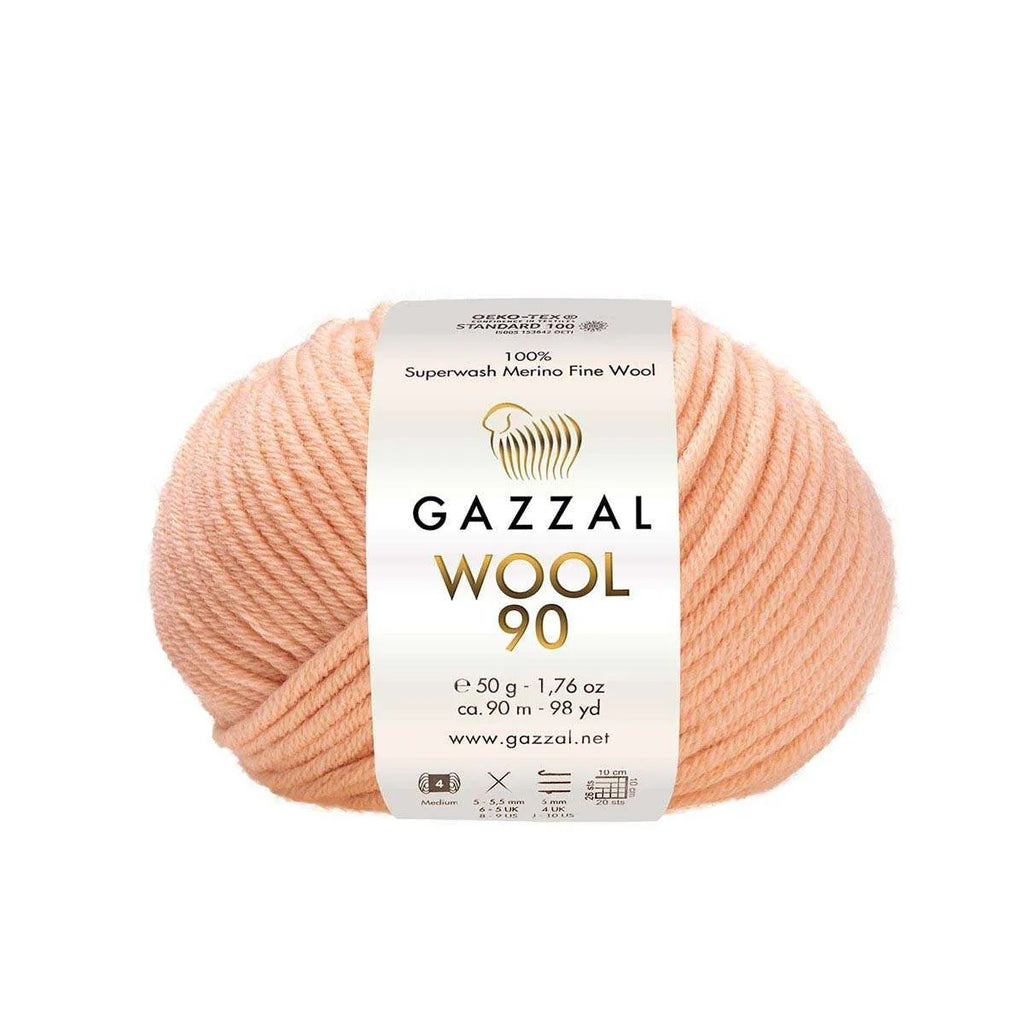 Gazzal Wool 90 Merino Wool